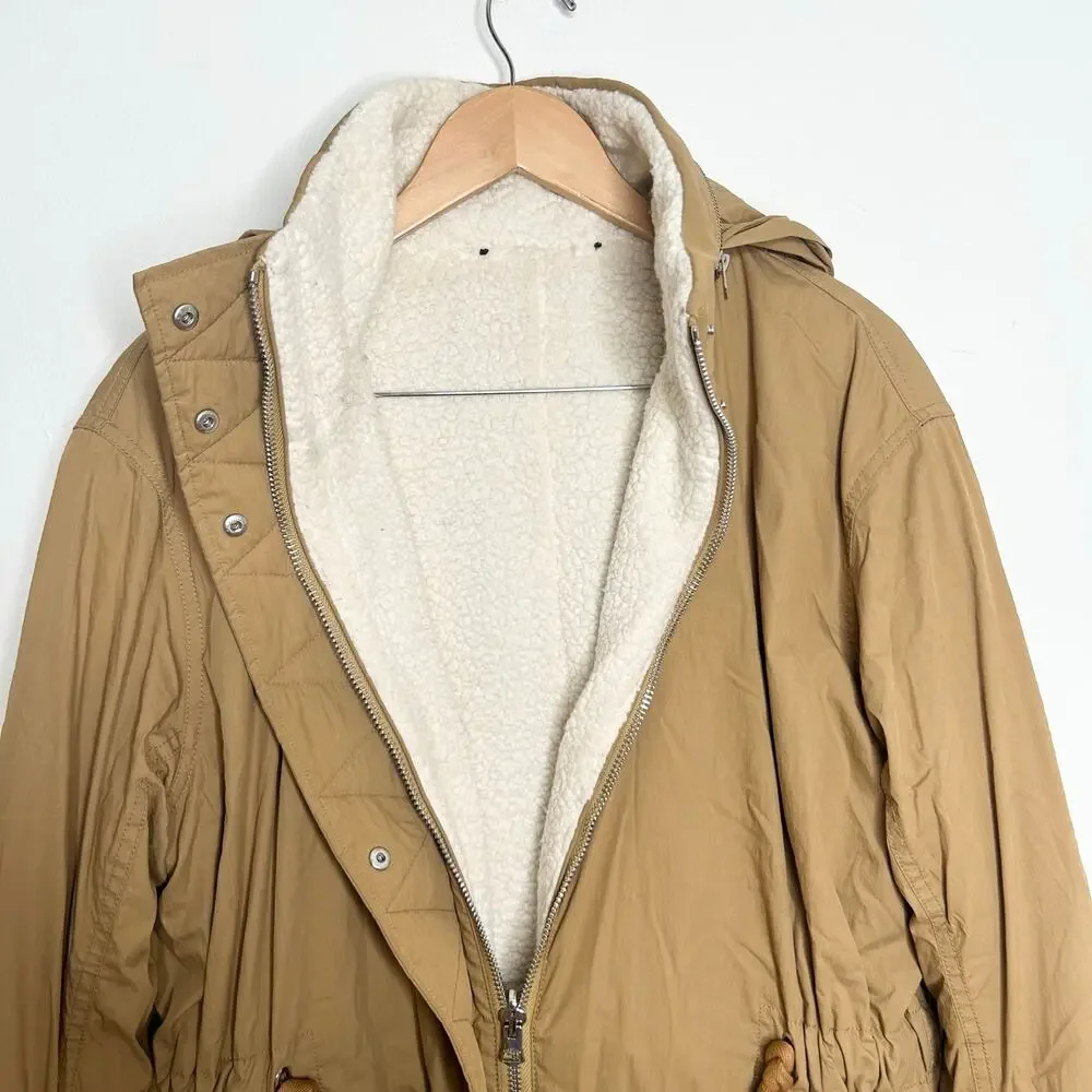 RAG & BONE M42 Military Reverisble Sherpa Long Line Utilitarian Parka - Picture 6 of 15